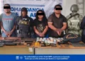 ¡Cateo y balacera en Ejutla! Tres detenidos, aseguran armas y más de 1.4 millones de pesos