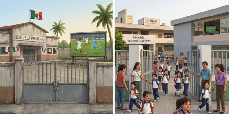 ¿Habrá clases este lunes 6 de julio? Solo un estado suspende actividades por el México vs Inglaterra