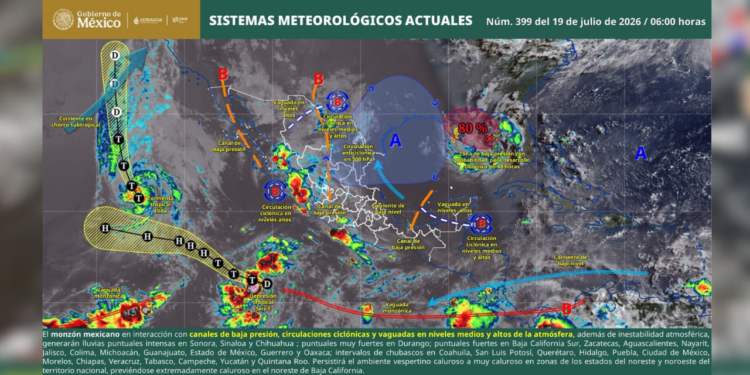 Lluvias y tormentas amenazan a Oaxaca; Sierra Sur y Costa, en la mira
