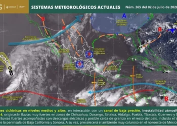Oaxaca enfrenta una nueva jornada de lluvias intensas