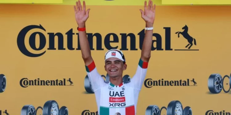 Isaac del Toro hace historia en el Tour de Francia: conquista la etapa 2 y revive la gloria del ciclismo mexicano