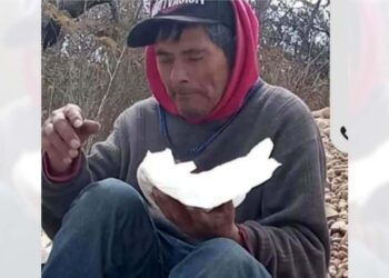 Don Ambrosio Salazar desapareció el pasado 11 de julio en la comunidad de Río del Oro, Tamazulapan.