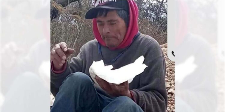 Don Ambrosio Salazar desapareció el pasado 11 de julio en la comunidad de Río del Oro, Tamazulapan.