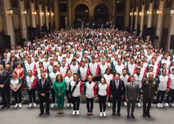 Abanderan a la Delegación Mexicana para Santo Domingo 2026: ¡Cinco oaxaqueños van por medalla!