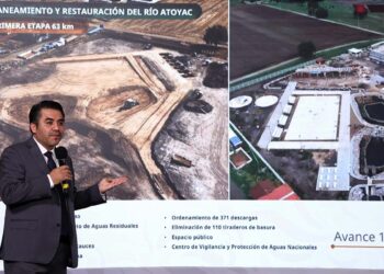 El Gobierno de México desplegó un plan nacional de infraestructura hidráulica y reforestación para sanear las cuencas fluviales.