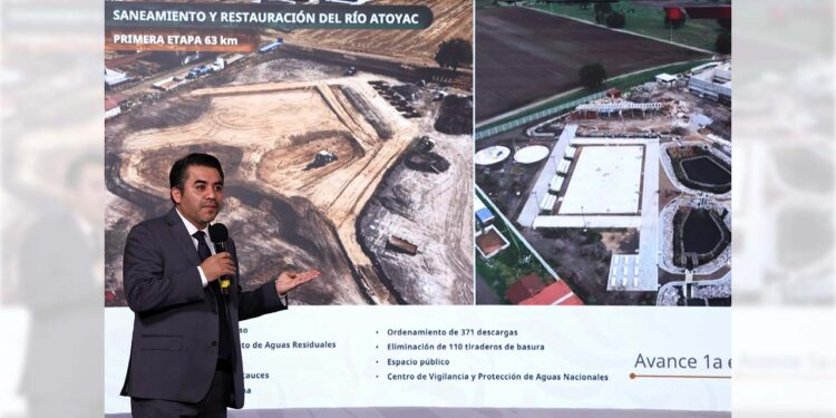 El Gobierno de México desplegó un plan nacional de infraestructura hidráulica y reforestación para sanear las cuencas fluviales.