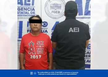 El hombre fue identificado como L.R.N.