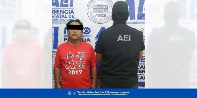 El hombre fue identificado como L.R.N.
