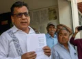 Integrantes de la Sociedad Agrícola de Santiago Chazumba acudieron al Tribunal Unitario Agrario número 46.