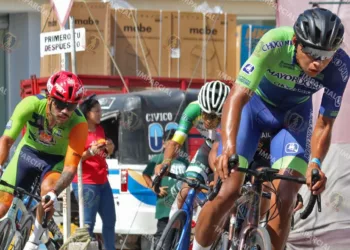 Jesús Alexander Zárate, todo un guerrero de la bicicleta.