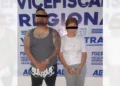 La AEI detuvo a Miguel Ángel A. S. y Diana Ivonne B. G. a bordo de un automóvil sin placas.