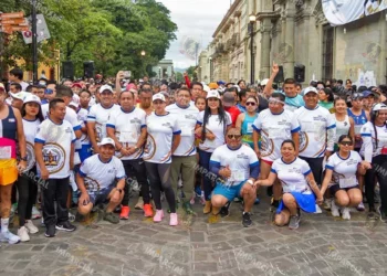 Fotos: Leobardo García Reyes // La foto poco antes de la arrancada.
