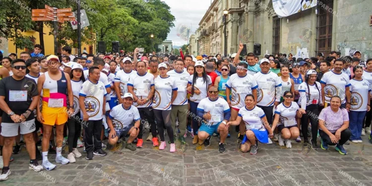 Fotos: Leobardo García Reyes // La foto poco antes de la arrancada.