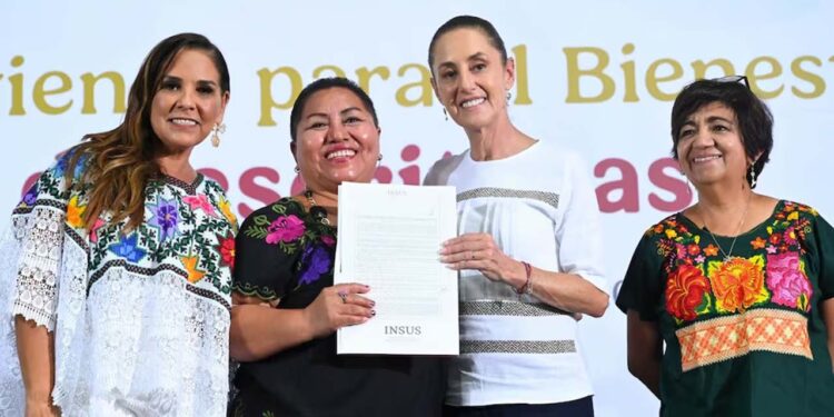 Sheinbaum promete escrituras y sepulta “créditos abusivos”