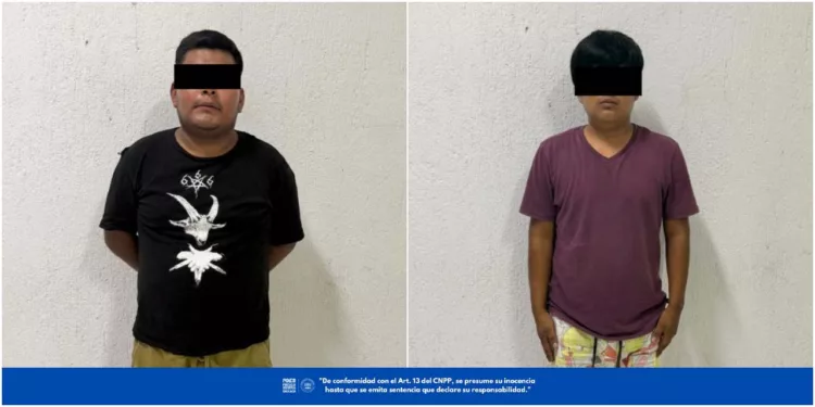 Los dos imputados fueron presentados ante el juez.