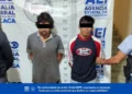 Los dos presuntos distribuidores fueron puestos a disposición de la Fiscalía General del Estado junto con las dosis de cristal y marihuana incautadas.