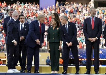 Los mandatarios de México, Estados Unidos y Canadá muestran la solidez de la región durante la Gran Final de la Copa del Mundo.