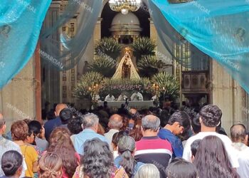 Foto: Jesús Santiago // La celebración a la Virgen del Carmen se realiza y venera cada 16 de julio.