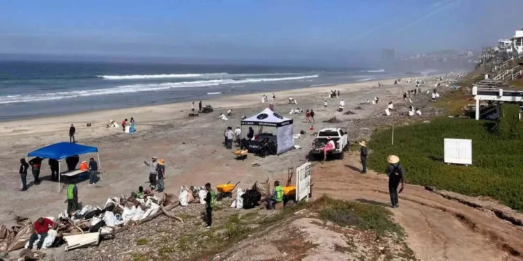 Foto: redes sociales // La contaminación amenaza la actividad turística y la salud de habitantes de Puerto Escondido.