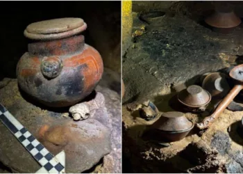 Las piezas permanecieron intactas durante más de un milenio, convirtiéndose en uno de los hallazgos arqueológicos más importantes de los últimos años.