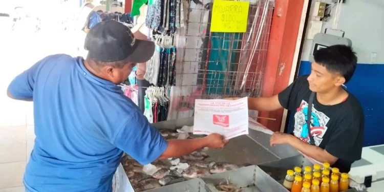 Foto: redes sociales // Labor proselitista del PETEO.