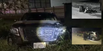 VIDEO | ¡Alcohol, velocidad y muerte! Una mujer y su perrita pierden la vida en brutal choque
