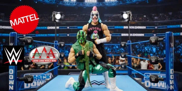 Mattel y WWE lanzarán figuras de acción de Lucha Libre AAA en 2027