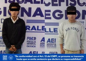 Dos hombres enfrentarán proceso por presunto narcomenudeo en Oaxaca; permanecerán en prisión preventiva
