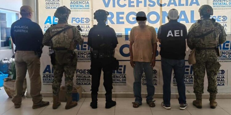 Pedro G. A. fue capturado por la AEI en Río Grande y consignado ante el juez por despojar terrenos en Juquila.