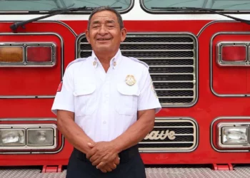 Foto: Gobierno de Oaxaca // Patricio López, 34 años de servicio como bombero