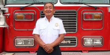 Foto: Gobierno de Oaxaca // Patricio López, 34 años de servicio como bombero