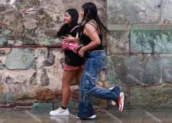 Foto: Adrián Gaytán // Primero el calor y este viernes una lluvia sorpresiva.