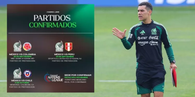 ¡Arranca la era de Rafael Márquez! Selección Mexicana confirma amistoso ante Colombia