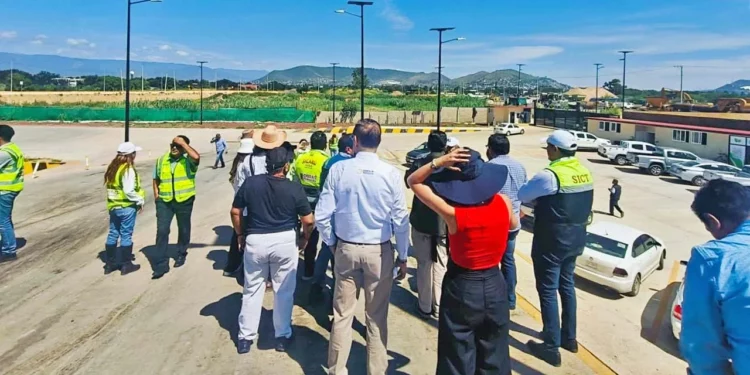 Foto: Semarnat // Recursos federales para el Centro Integral de Tratamiento de Residuos Sólidos Urbanos (CITRSU) en Santa Cruz Xoxocotlán.