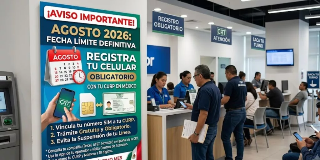 ¿Cuándo vencerá tu línea? Calendario CRT para registrar celulares en agosto