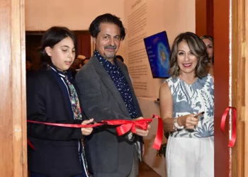 Reúne pinturas de gran formato e instalaciones creadas a partir de la experiencia de la paternidad y del simbolismo de las semillas.