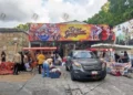 Foto: Adrián Gaytán // La expo feria del Andador Turístico va tomando forma.