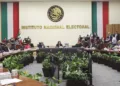 Foto: INE // Sesión del INE para fijar el calendario electoral de 2027.