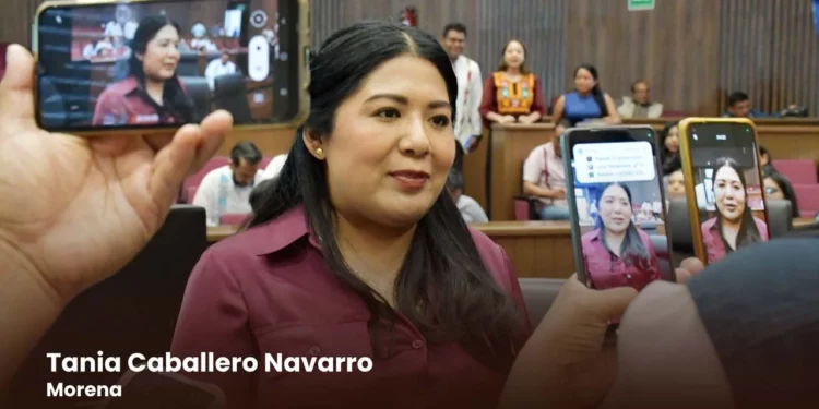 Comparte diputada Tania Caballero Navarro agenda legislativa en el Segundo Período Ordinario de Sesiones