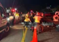 Tres jóvenes permanecen graves tras choque frontal de motocicletas en Matías Romero