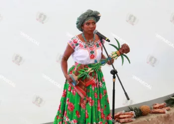 Foto: Adrián Gaytán // Enid Azucena Torres Agustiniano, Diosa Centéotl 2026.