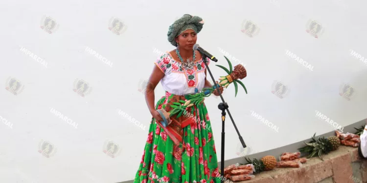 Foto: Adrián Gaytán // Enid Azucena Torres Agustiniano, Diosa Centéotl 2026.