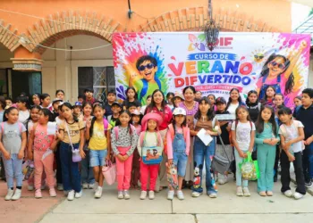 Arranca niñez xoxeña Curso de Verano DIFVERTIDO