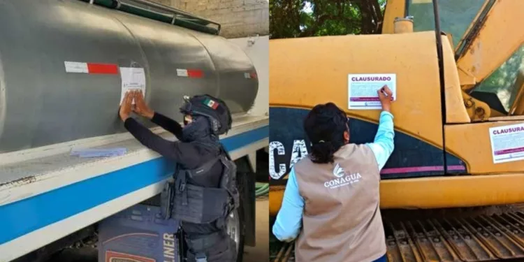 Cae presunta red de “huachicol del agua” en los Valles Centrales: clausuran pozos y aseguran pipas en tres municipios