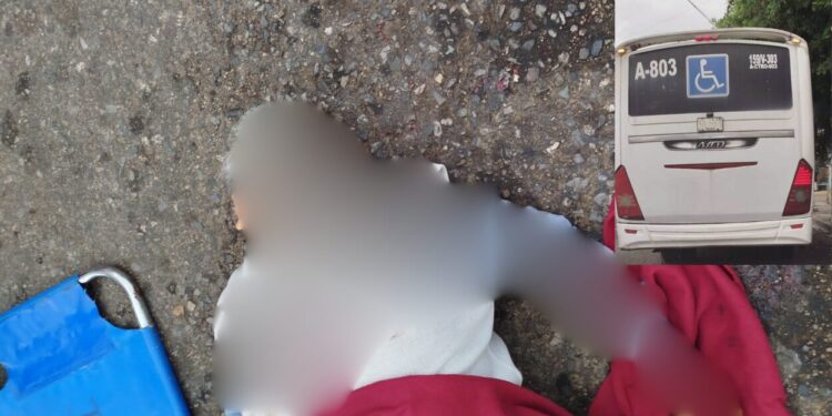 Fatal atropellamiento cerca del ISSSTE; abuelito pierde la vida y chofer desaparece