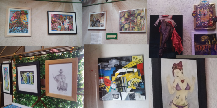 El arte salió de las galerías y llegó a una cantina de Oaxaca: Alma’la convierte a Galdinos en un punto de encuentro creativo