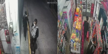 VIDEO | Asalto armado a tienda en Tehuantepec vuelve a exhibir la inseguridad; delincuentes escapan