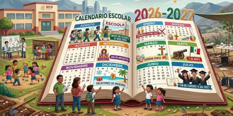 ¡Adiós vacaciones! SEP revela el calendario 2026-2027: fecha de regreso a clases, puentes y días sin escuela