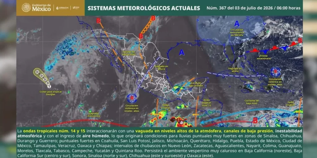 Pronostican tormentas en diversas regiones Oaxaca: Sierra Sur, Mixteca y zona norte, bajo mayor riesgo