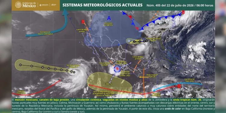Calor extremo y vientos fuertes dominarán Oaxaca; alertan por Mar de Fondo en la Costa